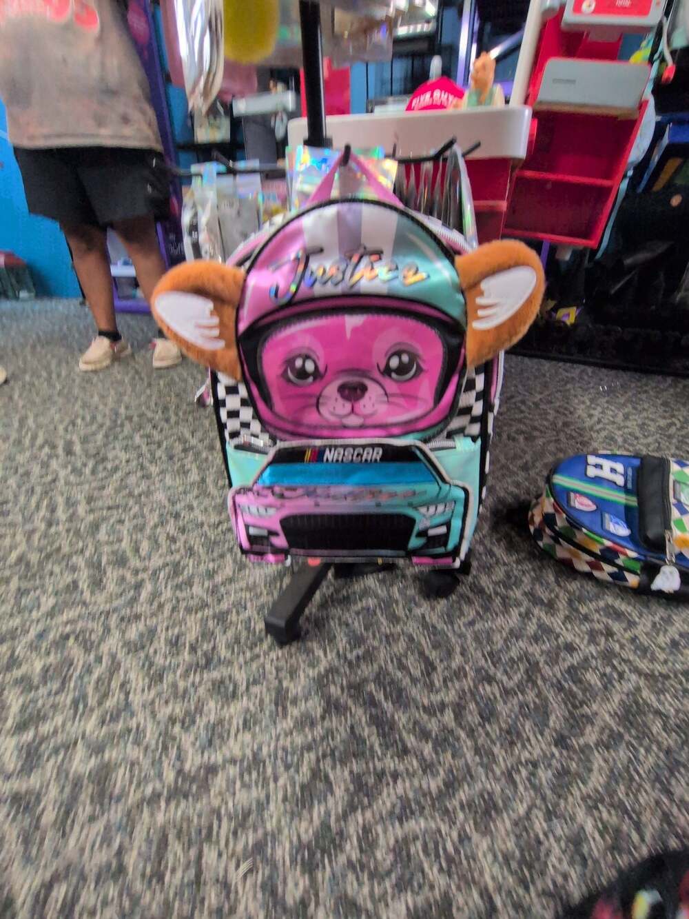 Justice x NASCAR Racer Mini Backpack